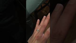 Reveal Tiffany & Co. diamond engagement ring 1.34ct vvs1 in 18k yellow gold with platinum setting.