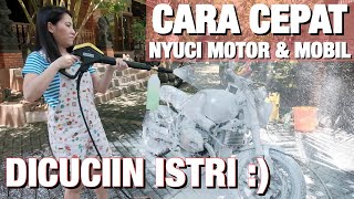 NYUCI KOLEKSI MOTOR & MOBIL Sama Istri #DiRumahAja - #391