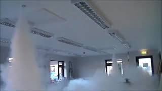Защита офисного помещения туманом безопасности от Радегаст
