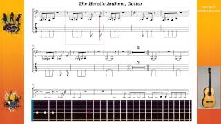 The Heretic Anthem - Slipknot - Guitar
