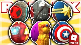HOW TO GET ALL 6 AVENGERS EGGS in EGG HUNT Event 2019!! (Roblox: Scrambled In Time)
