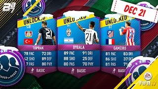FUTMAS SQUAD BUILDER CHALLENGES! DYBALA GAMEIRO TOPRAK UNLOCKS! | FIFA 17