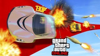 WALLRİDE YAPARAK FÜZEDEN KAÇ !! (EFSANE HARİTA!) - GTA 5 Online (Sesegel,Ümidi,Ozan)