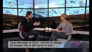 Claus Ballisager i Go' Aften Danmark d. 4 januar 2010