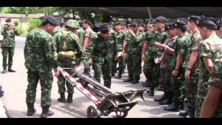 รับคณะ นนร.จปร.ปี 4  กรมทหารราบที่ 6