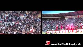 Crvena zvezda - Metalac 5:0, Sve tribine navijaju