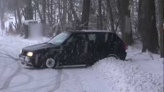 Drift FAIL frontwheeldrive in the snow