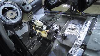 ANTI-SHUM.RU - Переделываем шумоизоляцию Киа Соул (Kia Soul) ч. 2 днище