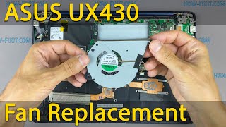Asus ZenBook UX430 Fan Replacement