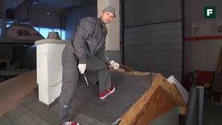 Монтаж многослойной гибкой черепицы. Базовые узлы // FORUMHOUSE