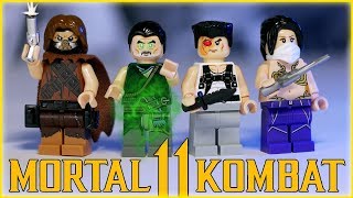 КАСТОМНЫЕ ФИГУРКИ ЛЕГО МОРТАЛ КОМБАТ ЗЛОДЕИ. LEGO MORTAL KOMBAT