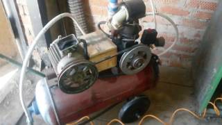 DIY компрессор для гаража на базе компрессора ЗИЛ-130