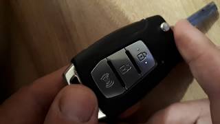 Замена батарейки в ключе зажигания SsangYong Actyon (санг енг)