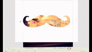Montagem - Foto dentro do Bigode no PhotoScape