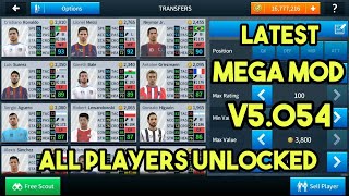 Dream League Soccer 2018 V5.054 Mega Mod | Unlimited players development Only 66 mb |