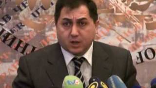 Press Conference Armen Harutyunyan