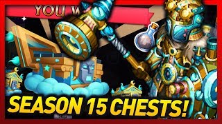 Knights and Dragons - 104 Steamwork Rod Chests Opening! Season 15 Shadowforged Chest Opening!