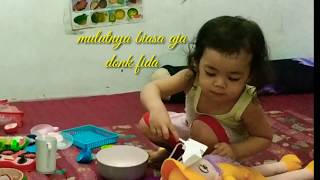 playground Seru seruan bermain bersama anak yang baru bisa bicara lucu banget