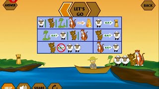 River Crossing Ultimate - How to solve chapter 11 (River IQ Crossing Logic 23)