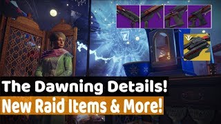 Destiny 2 News - No Trials Return Yet, The Dawning Returns Next Week, New Raid Gear, Weapons & More!