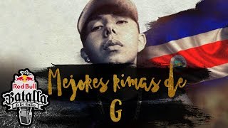 Las mejores rimas de G | Red Bull Batalla de los Gallos