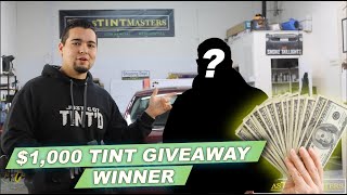 Famous Tint Shop gives away $1,000 tint job!