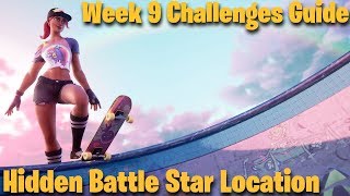 Fortnite Season 9 Week 9 Hidden Battle Star & Week 9 Challenges Guide | Solar Array Locations