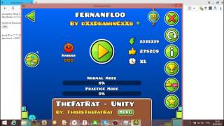 Geometry Dash:Взлом пароля в онлайн уровне
