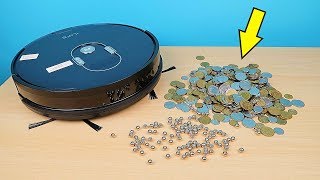 Робот Пылесос Ilife A7 против Железных шариков и Монет! alex boyko