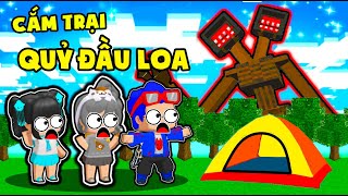 PHONG CẬN VÀ HERO TEAM CẮM TRẠI TRONG KHU RỪNG QUỶ ĐẦU LOA KINH DỊ LÚC 3 GIỜ SÁNG TRONG MINI WORLD