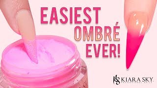 ? Ombre Nail Tutorial For Beginners ?? l  Easiest Baby Boomer Using Dip Powder ?