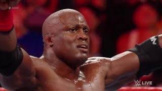 WWE Monday Night Raw 2019 BOBBY LASHLEY vs. BARON CORBIN - WWE RAW 7/22/19