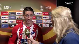 Fernando Torres talks about his next move after his final big game for Atletico Madrid