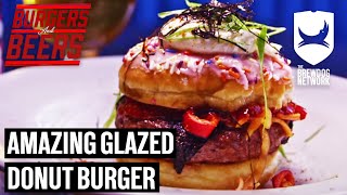 Donut Burger & Tropical Fruit Beer - the Perfect Combination?