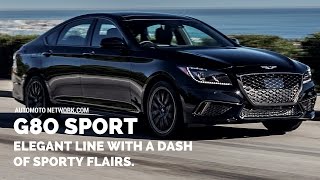 2018 Genesis G80 Sport | Turbocharged Performance With World Class Luxury.