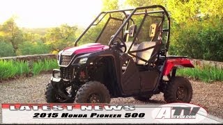 ATV Television Latest News - 2015 Honda Pioneer 500 50" SxS