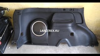 Обшивка под сабвуфер Митсубиши Аутлендер 3
