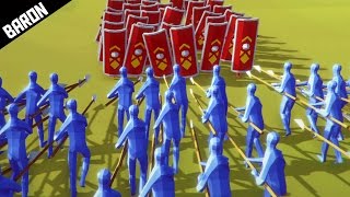 TESTUDO vs Spear PHALANX - Totally Accurate Battle Simulator