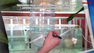 САМОДЕЛЬНЫЙ ИНКУБАТОР ДЛЯ ЯИЦ АРТЕМИИ. Home-made incubator for eggs Artemia salina