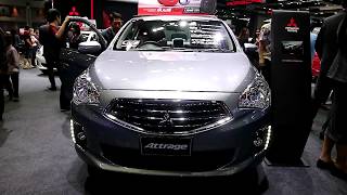 Mitsubishi Attrage 2018 ,Silver colour ,Exterior and Interior