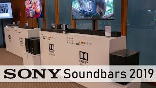 SONY Soundbars mit DTS:X und Dolby Atmos 2019 (4K / 60p)