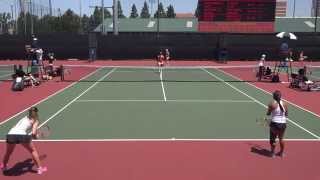 05 10 2015 USC Vs VT women's #1 doubles 4K
