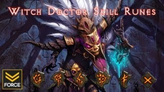 Diablo 3 Beta - Witch Doctor Skill Runes