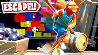 Using TIME TRAVEL to Escape this Map! (Fortnite Creative Mode)