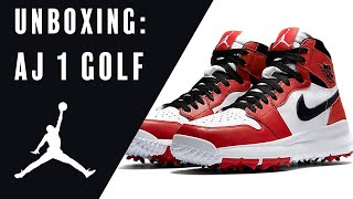 Air Jordan 1 Golf Unboxing + On-course look