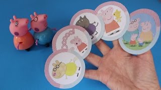 Песенка Пальчиков с Друзьями и Родителями Свинки Пеппа