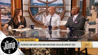 NBA to eliminate one-and-done draft rule by 2021? | The Jump | ESPN