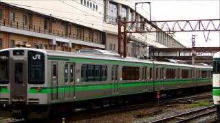 JR新潟駅 平日朝の通勤ラッシュアワー Rush Hour in Niigata