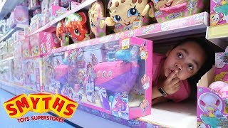 BEST HIDE AND SEEK SPOT In Smyths Toys Store | Toys AndMe