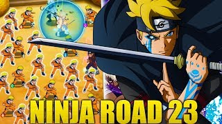 INFINITE NARUTOS???! NEW NINJA ROAD 23 (ALL MAPS GUIDE) | Naruto Ultimate Ninja Blazing